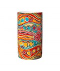 Aboriginal Art | Porcelain Vase | Judy Watson
